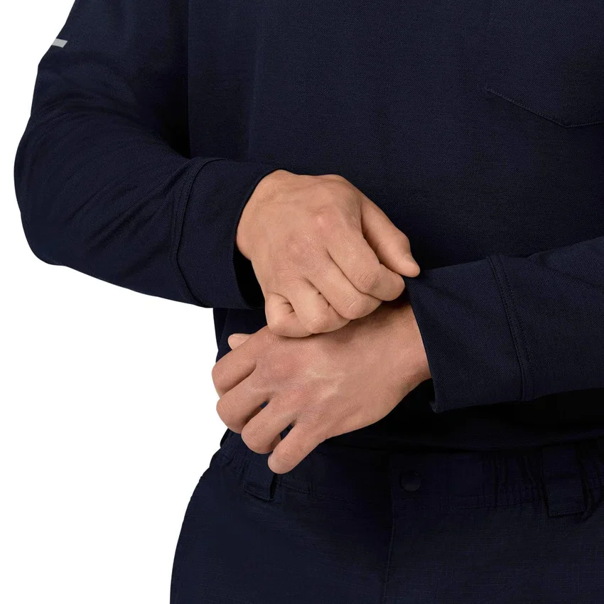 Rugged Flex® Rscu zware poloshirt met lange armstukken