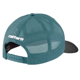 Rugged Flex™ twill truckerpet met mesh-achterkant en logopatch