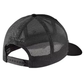 Rugged Flex™ twill truckerpet met mesh-achterkant en logopatch