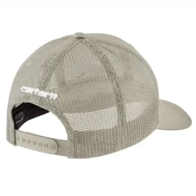 Rugged Flex™ twill truckerpet met mesh-achterkant en logopatch