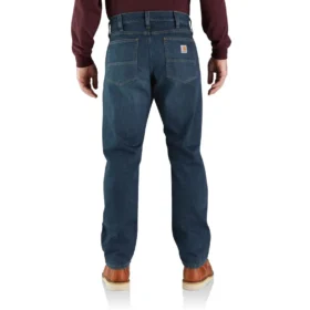 Rugged Flex-versie van de met fleece gevoerde werkjeans voor heren