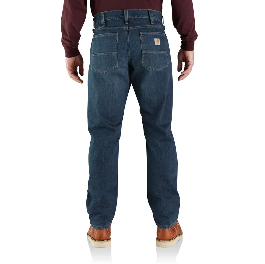 Rugged Flex-versie van de met fleece gevoerde werkjeans voor heren