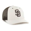 San Diego Padres '47 ongeverfde trucker