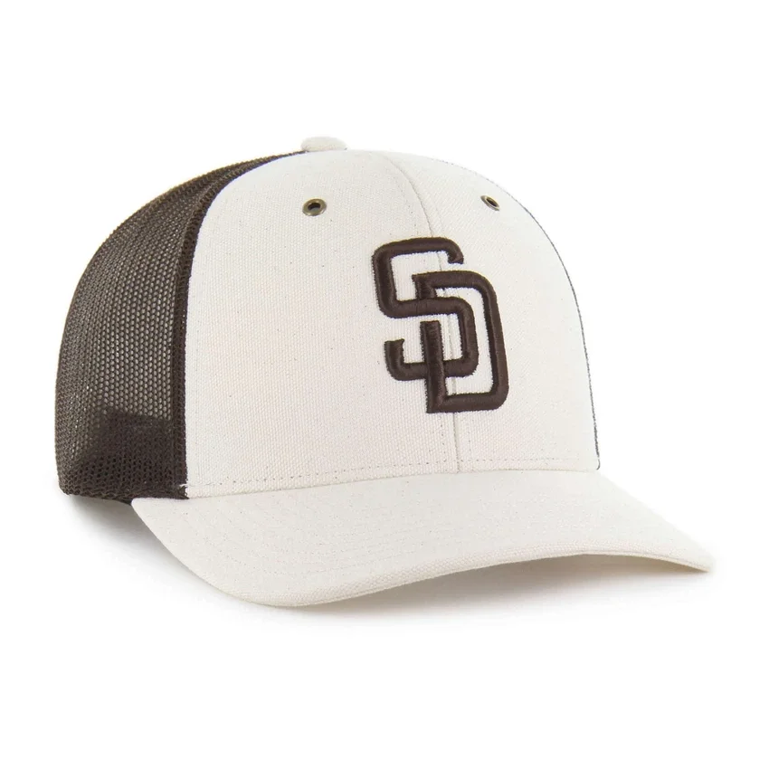 San Diego Padres '47 ongeverfde trucker