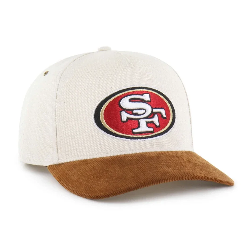 San Francisco 49ers '47 ongeverfd T-shirt met relaxte pasvorm