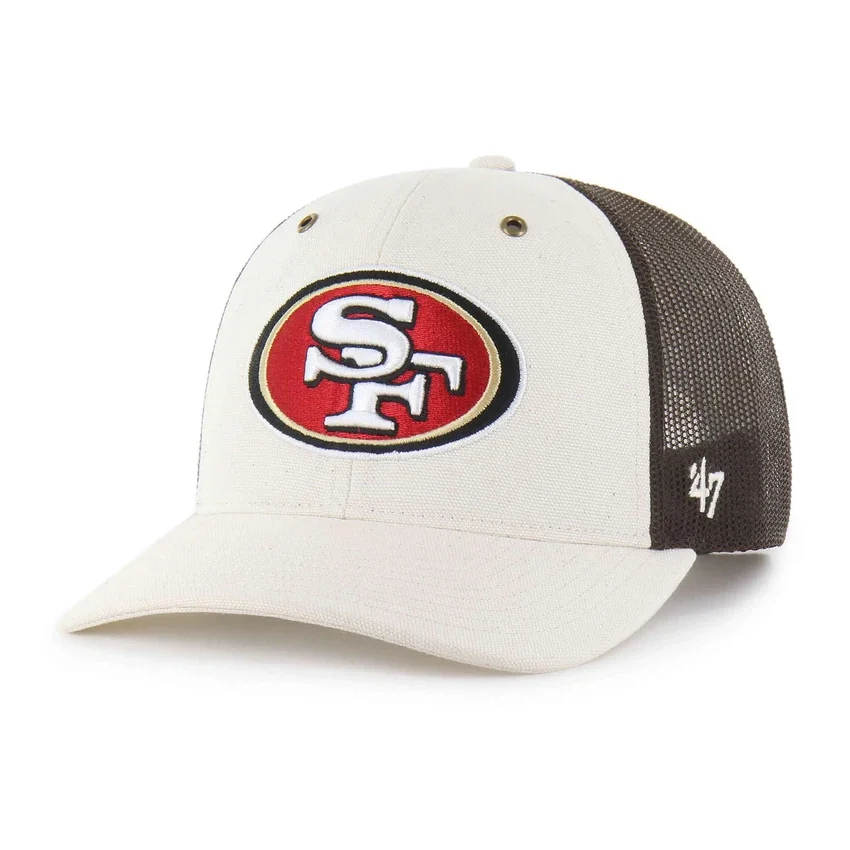 San Francisco 49ers '47 ongeverfd Trucker Relaxed Fit