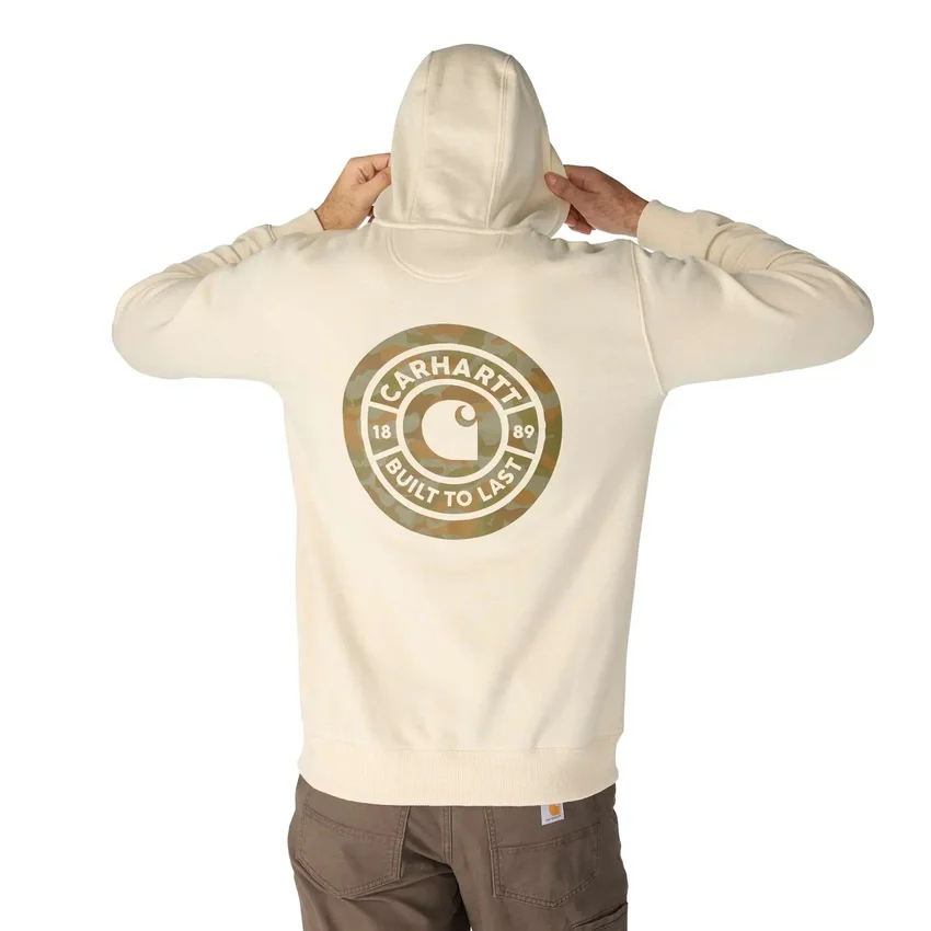 Sawyer Camo-Hoodie met print voor heren
