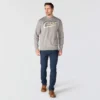 Sawyer Graphic Script-Sweatshirt met ronde hals voor heren