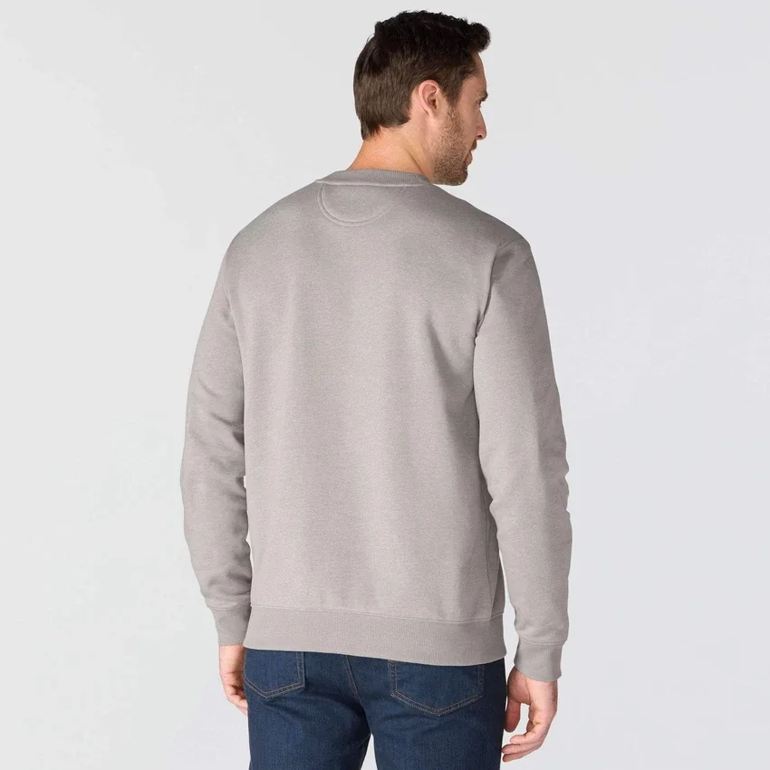 Sawyer Graphic Script-Sweatshirt met ronde hals voor heren