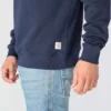 Sawyer Graphic Script-Sweatshirt met ronde hals voor heren