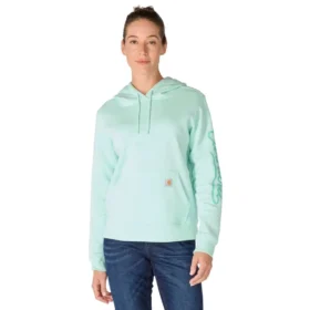 Sawyer-hoodie met Script Logo op de armstukken voor dames