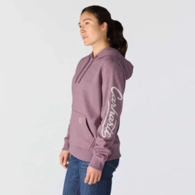 Sawyer-hoodie met Script Logo op de armstukken voor dames