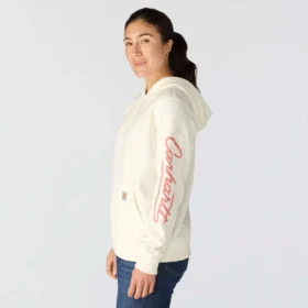 Sawyer-hoodie met Script Logo op de armstukken voor dames