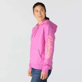 Sawyer-hoodie met Script Logo op de armstukken voor dames