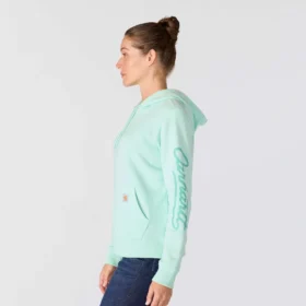 Sawyer-hoodie met Script Logo op de armstukken voor dames