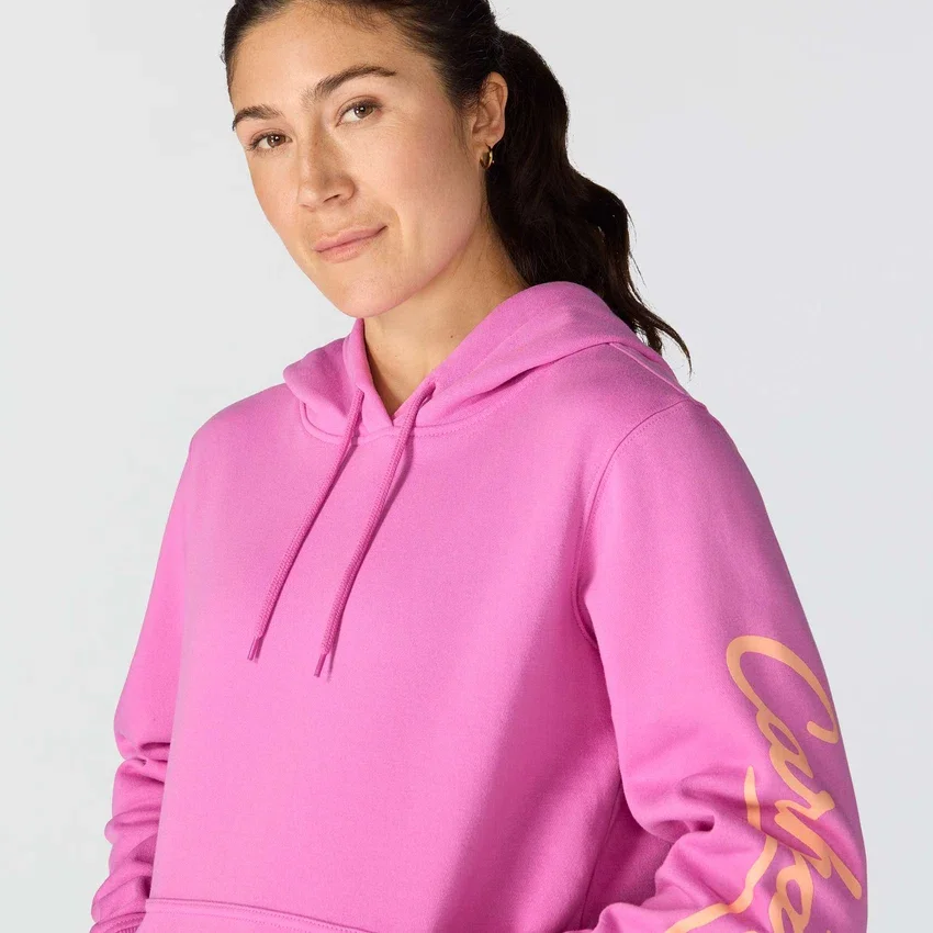 Sawyer-hoodie met Script Logo op de armstukken voor dames