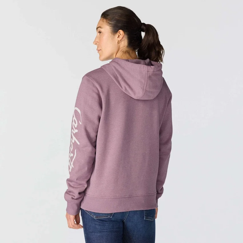 Sawyer-hoodie met Script Logo op de armstukken voor dames