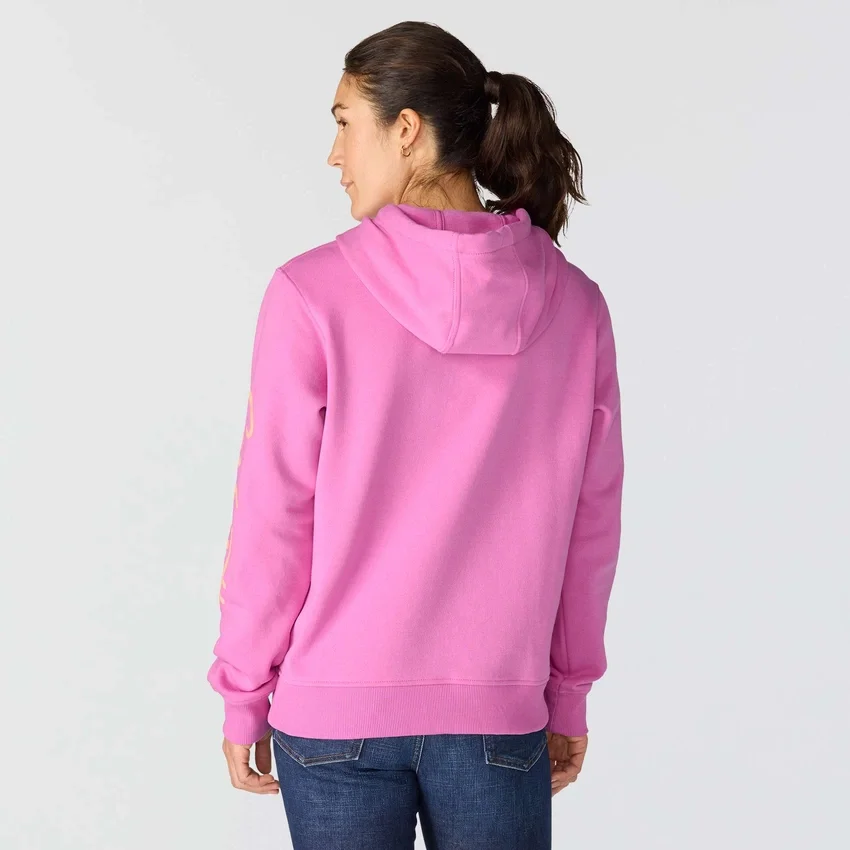 Sawyer-hoodie met Script Logo op de armstukken voor dames