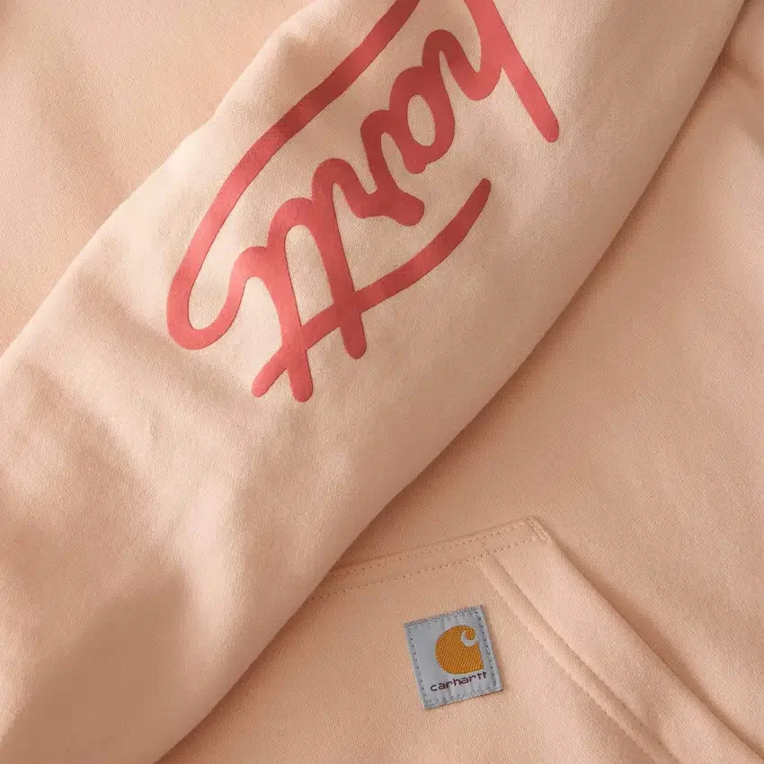 Sawyer-hoodie met Script Logo op de armstukken voor dames