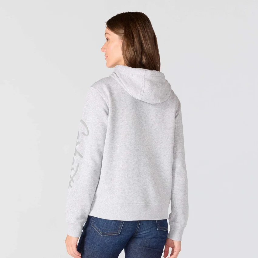 Sawyer-hoodie met Script Logo op de armstukken voor dames