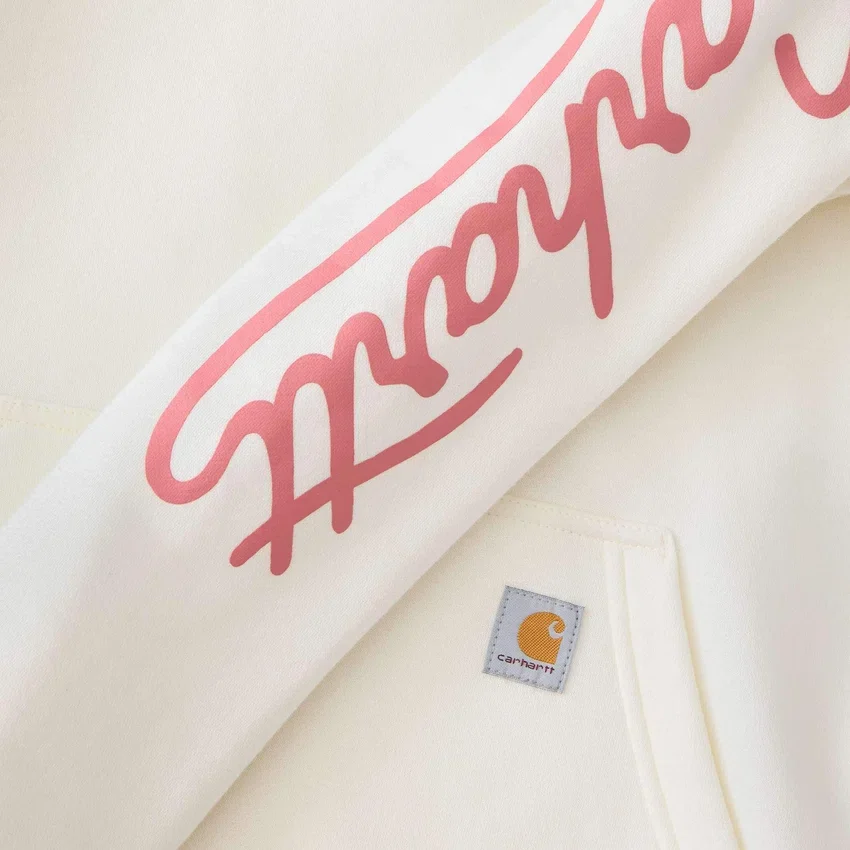 Sawyer-hoodie met Script Logo op de armstukken voor dames