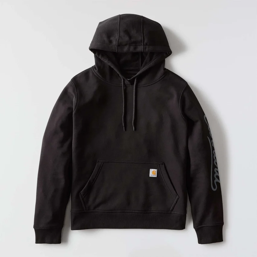 Sawyer-hoodie met Script Logo op de armstukken voor dames