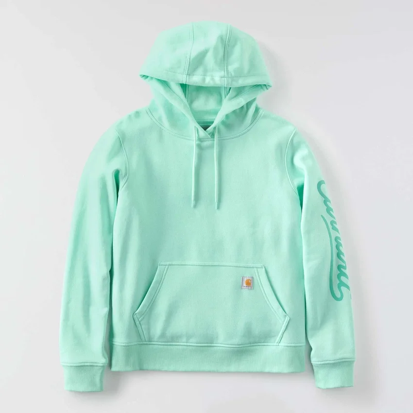 Sawyer-hoodie met Script Logo op de armstukken voor dames