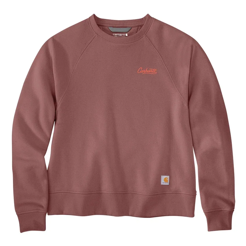 Sawyer-sweatshirt met ronde hals en losse pasvorm voor dames