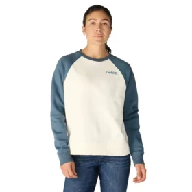 Sawyer-sweatshirt met ronde hals en losse pasvorm voor dames