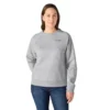 Sawyer-sweatshirt met ronde hals en losse pasvorm voor dames