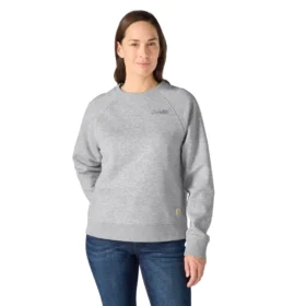 Sawyer-sweatshirt met ronde hals en losse pasvorm voor dames