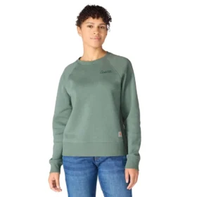 Sawyer-sweatshirt met ronde hals en losse pasvorm voor dames