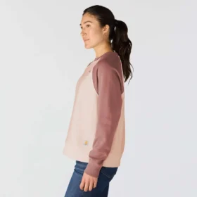 Sawyer-sweatshirt met ronde hals en losse pasvorm voor dames