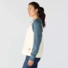 Sawyer-sweatshirt met ronde hals en losse pasvorm voor dames