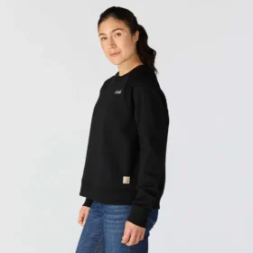 Sawyer-sweatshirt met ronde hals en losse pasvorm voor dames