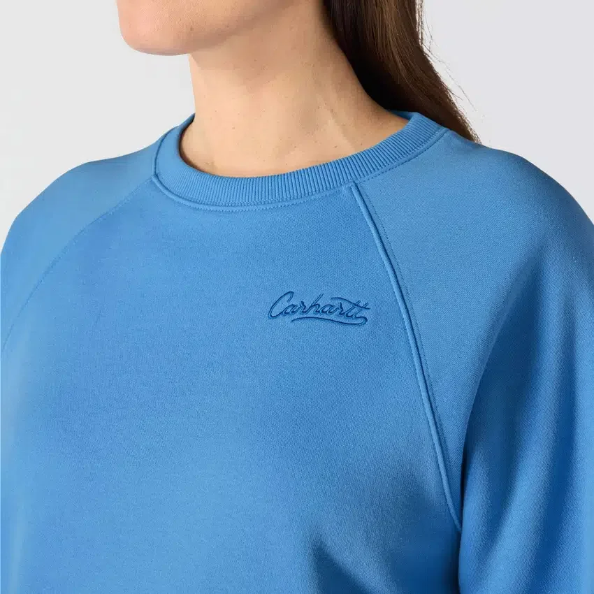Sawyer-sweatshirt met ronde hals en losse pasvorm voor dames