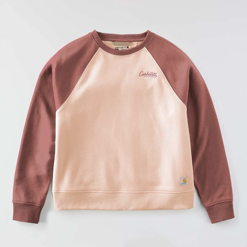 Sawyer-sweatshirt met ronde hals en losse pasvorm voor dames
