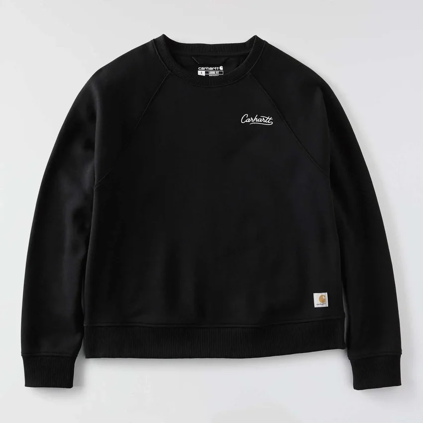 Sawyer-sweatshirt met ronde hals en losse pasvorm voor dames