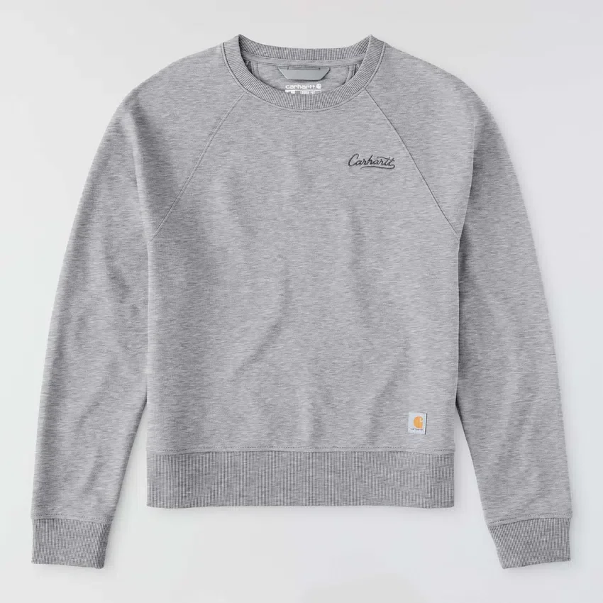 Sawyer-sweatshirt met ronde hals en losse pasvorm voor dames