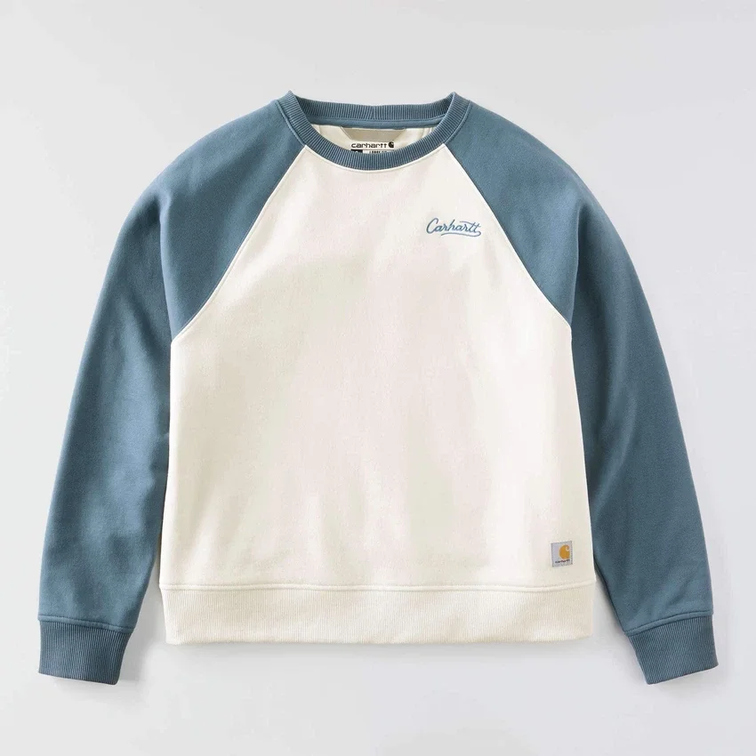 Sawyer-sweatshirt met ronde hals en losse pasvorm voor dames