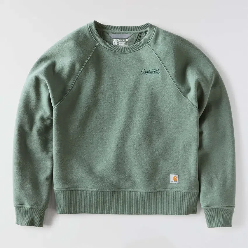 Sawyer-sweatshirt met ronde hals en losse pasvorm voor dames