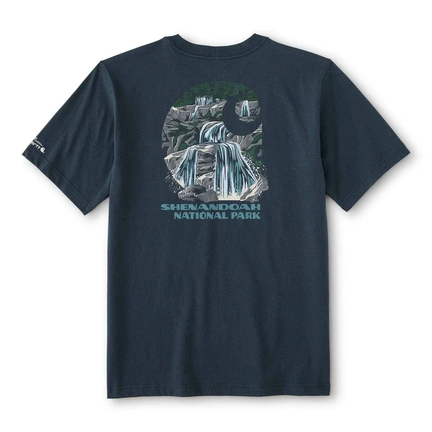 Shenandoah National Park T-shirt met print voor heren