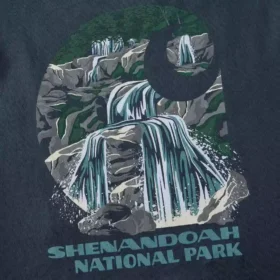 Shenandoah National Park T-shirt met print voor heren