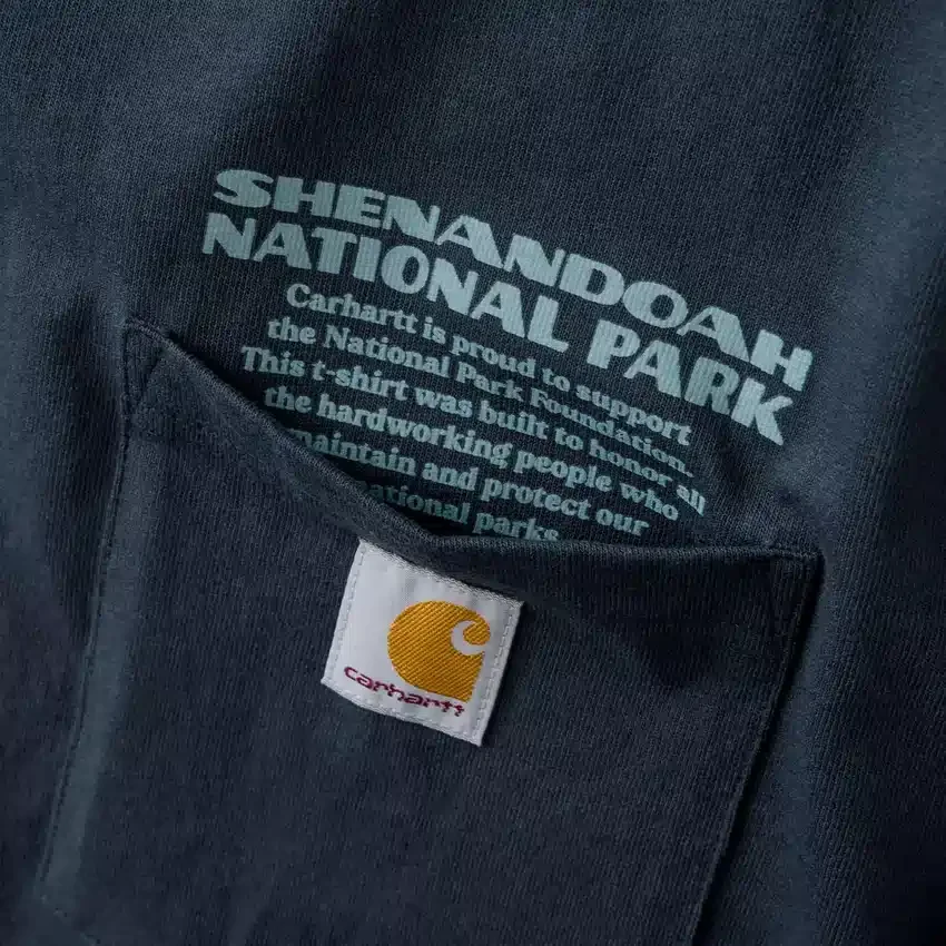 Shenandoah National Park T-shirt met print voor heren