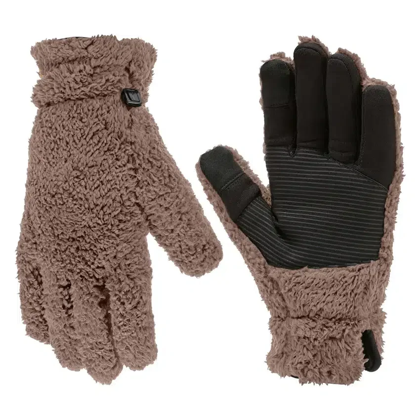 Sherpa-fleecehandschoenen voor dames