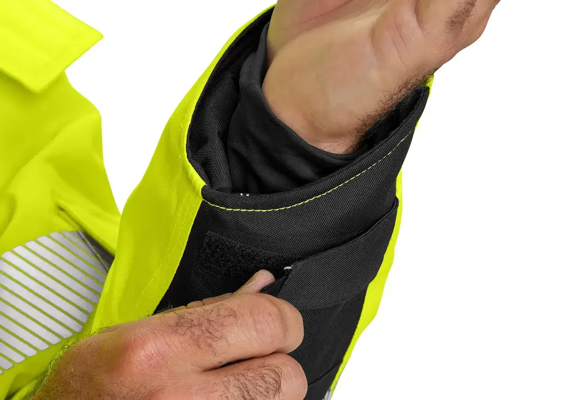 Sherwood High Visibility Klasse 3 geïsoleerde regenjas voor heren: Rain Defender-jas