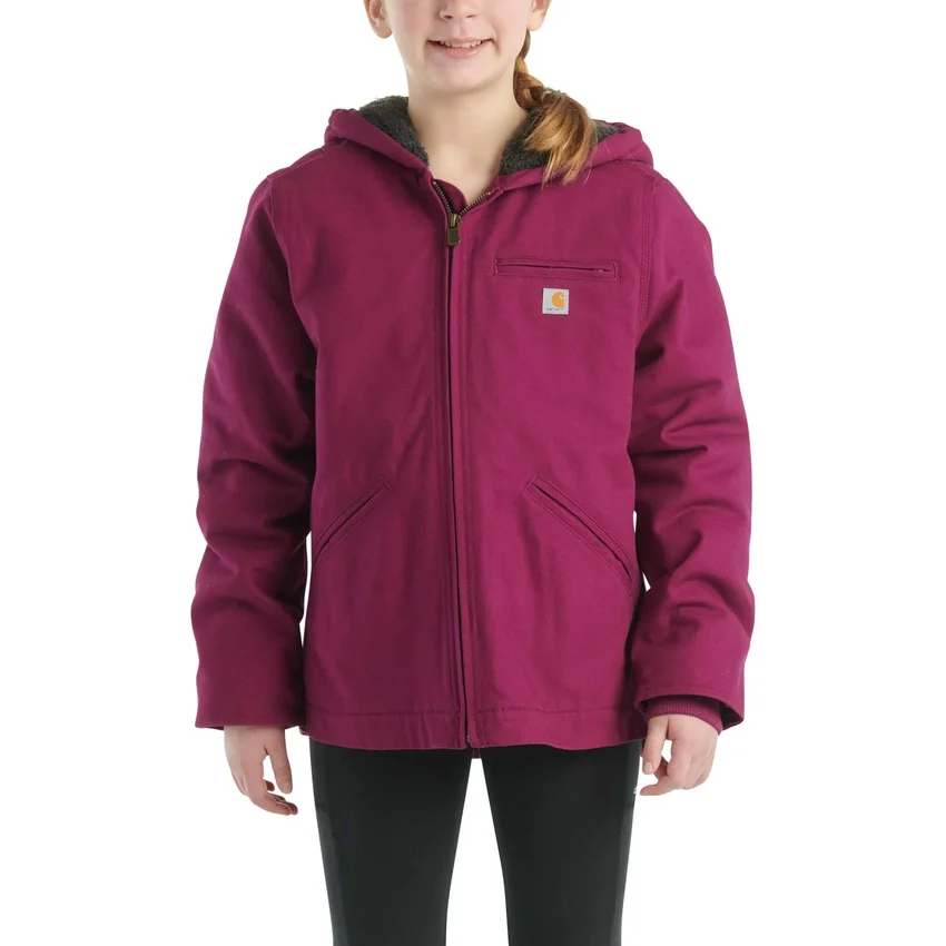 Sierra-jas met sherpa-voering voor meisjes (kinderen/jeugd)