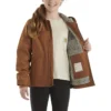 Sierra-jas met sherpa-voering voor meisjes (kinderen/jeugd)