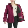 Sierra-jas met sherpa-voering voor meisjes (kinderen/jeugd)