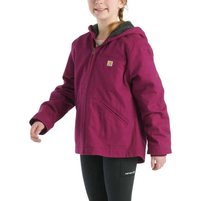 Sierra-jas met sherpa-voering voor meisjes (kinderen/jeugd)